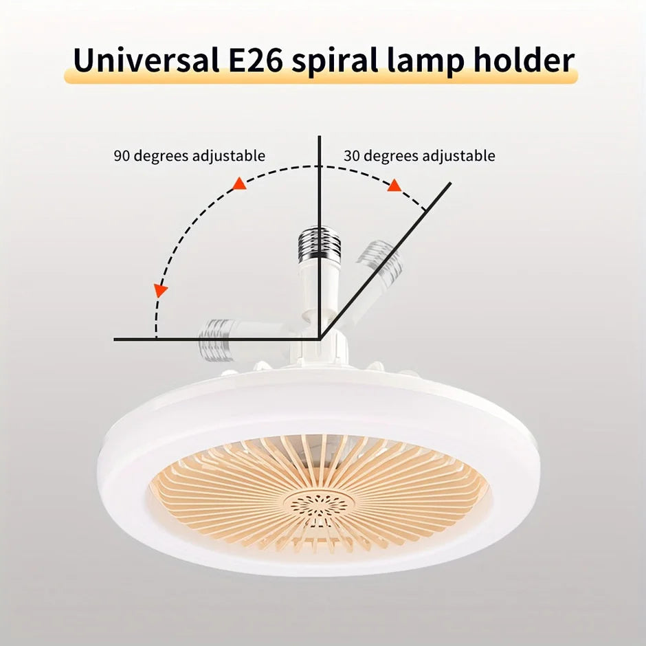3u1 ventilator + LED lampa + aromaterapija