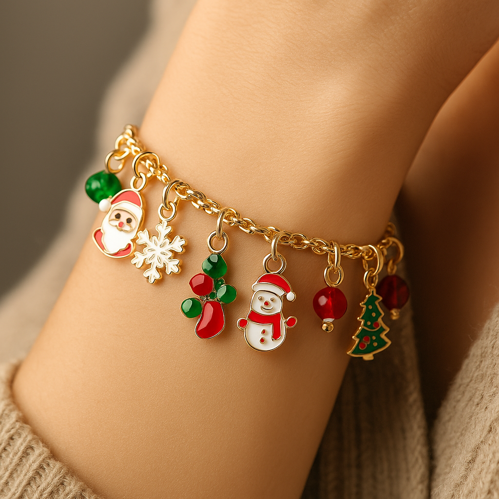 Advent Kalendar Set (24 priveska + 3 narukvice)