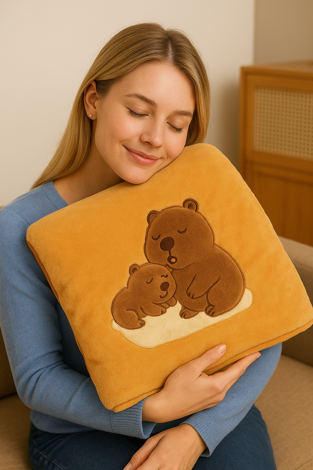 Jastuk ćebence 2 u 1